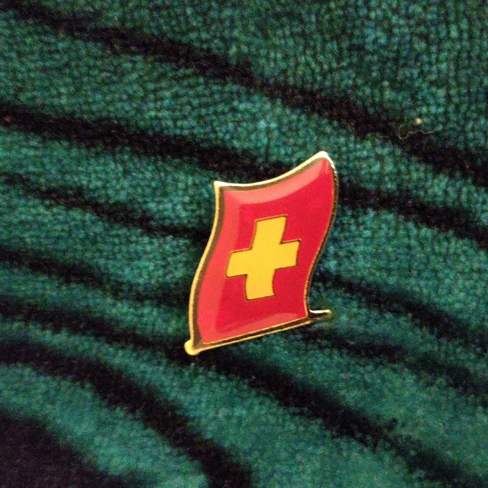 Vintage Goodwill Flag Lapel pin